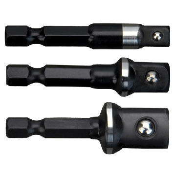 SHOCKWAVE™ 強力鑽頭套筒轉接座組 1-4 3-8 1-2