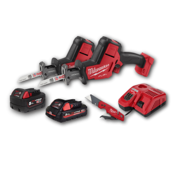 M18 FUEL™ 鋰電無碳刷軍刀鋸雙機組