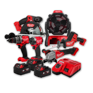 18V鋰電無碳刷豪華六機組