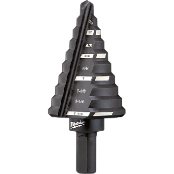 階梯鑽頭 - 英制